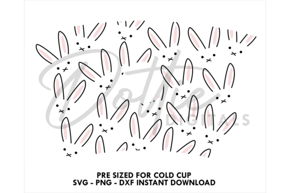 Bunny Cold Cup SVG 24oz: Graphics & Tumbler Wraps Review