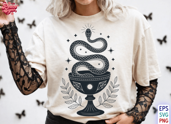 Snake Potion Cup SVG: Witchy Design Review
