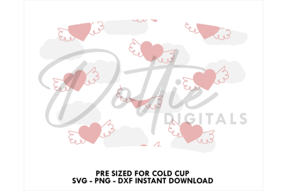 Wings of Love Cold Cup SVG 24oz: A Designer's Review