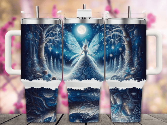 Winter Moon Fairy Tumbler Wrap: A Design Review